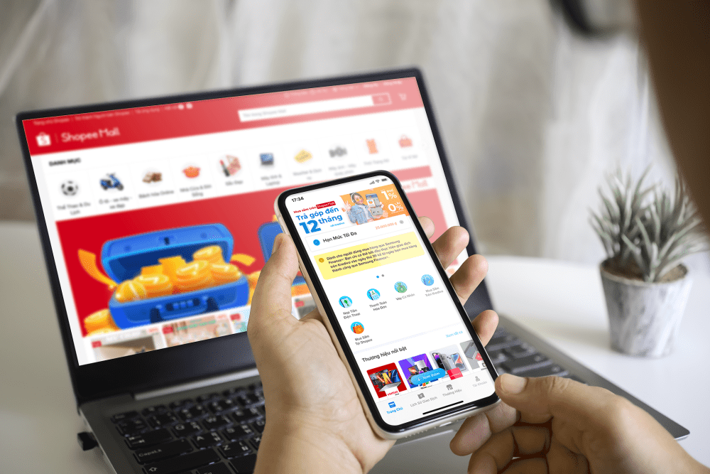 Kredivo - Trả góp tại Shopee Mall